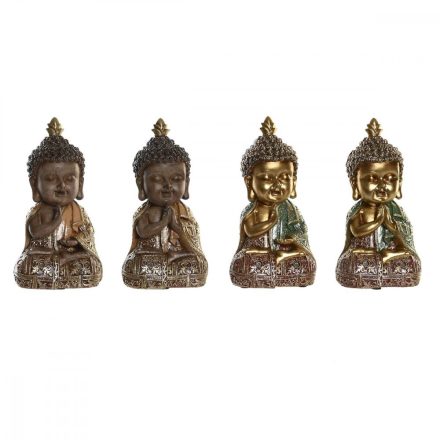 Dekoratív Figura DKD Home Decor Bézs szín Aranysàrga Buddha Keleti 10,5 x 9 x 19,5 cm (4 Darabok) MOST 45269 HELYETT 26498 Ft-ért!