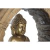 Dekoratív Figura DKD Home Decor 40 x 13 x 40 cm Aranysàrga Barna Buddha Keleti (2 egység) MOST 57373 HELYETT 36303 Ft-ért!