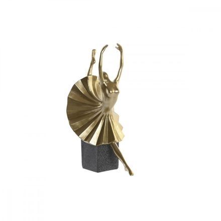 Dekoratív Figura DKD Home Decor Fekete Aranysàrga Gyanta modern (20 x 16 x 33,5 cm) MOST 33234 HELYETT 19454 Ft-ért!