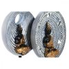 Dekoratív Figura DKD Home Decor 25 x 6,7 x 25,6 cm Bézs szín Kék Buddha Keleti (2 egység) MOST 59925 HELYETT 35072 Ft-ért!