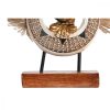Dekoratív Figura DKD Home Decor 18,5 x 5,6 x 30,5 cm Bézs szín Kék Buddha Keleti (2 egység) MOST 46282 HELYETT 27085 Ft-ért!