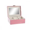 Ékszeres doboz DKD Home Decor 23 x 17 x 10 cm Rózsaszín Poliuretán Fa MDF MOST 24866 HELYETT 14551 Ft-ért!