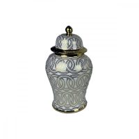   Csupor DKD Home Decor Porcelán Aranysàrga Fehér Keleti (22 x 22 x 42 cm) MOST 67242 HELYETT 42554 Ft-ért!