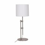   Asztali lámpa DKD Home Decor Ezüst színű Fém Fehér modern (23 x 23 x 64 cm) MOST 53483 HELYETT 31302 Ft-ért!