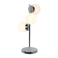   Asztali lámpa DKD Home Decor Kristály Ezüst színű Fém Fehér modern (23 x 23 x 49 cm) MOST 51425 HELYETT 36940 Ft-ért!