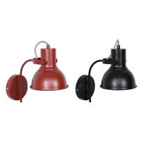   Fali Lámpa DKD Home Decor 15 x 20 x 28 cm 16,5 x 26 x 28 cm Piros Fekete Fém 220 V 50 W Loft (2 egység) MOST 53282 HELYETT 31186 Ft-ért!