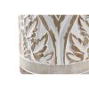 Asztali lámpa DKD Home Decor Természetes Bézs szín Pamut Fehér Mangófa 50 W (18 x 18 x 30 cm) MOST 57389 HELYETT 36320 Ft-ért!