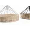 Mennyezeti Lámpa DKD Home Decor 35 x 35 x 22 cm Fekete Fém Rattan 50 W (2 egység) MOST 55068 HELYETT 32227 Ft-ért!