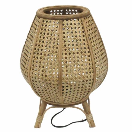 Asztali lámpa DKD Home Decor Barna Rattan 50 W (29 x 29 x 40 cm) MOST 45377 HELYETT 26556 Ft-ért!