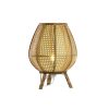 Asztali lámpa DKD Home Decor Barna Rattan 50 W (29 x 29 x 40 cm) MOST 45377 HELYETT 26556 Ft-ért!