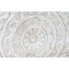Tárólólóca DKD Home Decor Fehér Mangófa Mandala 150 x 43 x 50 cm MOST 565896 HELYETT 303408 Ft-ért!