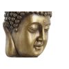 Kaspó DKD Home Decor Üveggyapot Aranysàrga Buddha Keleti (25 x 25 x 36 cm) MOST 26513 HELYETT 15518 Ft-ért!