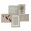 Fényképkeret DKD Home Decor 53 x 2,4 x 39,5 cm Kristály Természetes Shabby Chic MOST 15113 HELYETT 9045 Ft-ért!