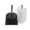 WC-kefe DKD Home Decor Fehér Fekete Rozsdamentes acél polisztirén 12 x 12 x 34,5 cm (2 egység) MOST 21416 HELYETT 12534 Ft-ért!