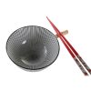 Sushi szett DKD Home Decor 30 x 21 x 7 cm Fekete Kőedény Keleti (6 Darabok) MOST 10372 HELYETT 6209 Ft-ért!