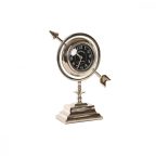   настолен часовник DKD Home Decor 23 x 8 x 30 cm Ezüst színű Alumínium MOST 36173 HELYETT 21174 Ft-ért!