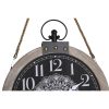настолен часовник DKD Home Decor 40 x 6,5 x 46 cm Fekete Fehér Vas Mandala Fa MDF (2 egység) MOST 53792 HELYETT 31483 Ft-ért!