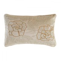   Párna DKD Home Decor Aranysàrga 50 x 10 x 30 cm цветя MOST 21540 HELYETT 12608 Ft-ért!