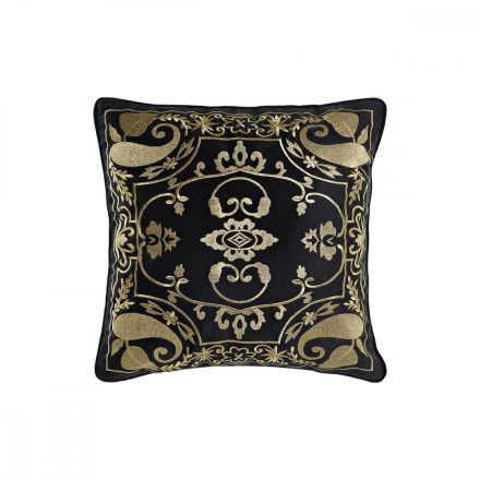 Párna DKD Home Decor Fekete Aranysàrga 45 x 10 x 45 cm Arab MOST 23172 HELYETT 13559 Ft-ért!