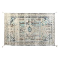   Szőnyeg DKD Home Decor Antik kivitelben Kék Pamut Arab (120 x 180 x 1 cm) MOST 37921 HELYETT 22191 Ft-ért!