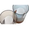 Gyertyatartó DKD Home Decor Kristály Kétszínű Viasz 13 x 13 x 21 cm (2 egység) MOST 33636 HELYETT 19685 Ft-ért!