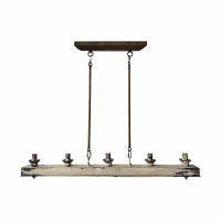   Mennyezeti Lámpa DKD Home Decor Fenyő Fém Vintage (111,5 x 12 x 88 cm) MOST 143657 HELYETT 92135 Ft-ért!
