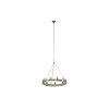 Mennyezeti Lámpa DKD Home Decor Fehér Barna Fa Fém Fenyő 40 W Vintage Antik kivitelben 220 V 78 x 78 x 13 cm MOST 137779 HELYETT 88365 Ft-ért!