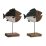 Dekoratív Figura DKD Home Decor Többszínű Természetes Hal 18 x 8 x 26 cm (2 egység) MOST 21285 HELYETT 12459 Ft-ért!