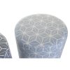 Lábtartó DKD Home Decor 31 x 31 x 33 cm Kék Égszínkék Fenyő Geometrikus Mediterrán (2 egység) MOST 54635 HELYETT 34576 Ft-ért!