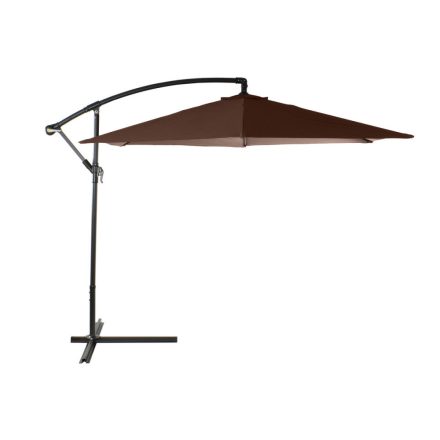 чадър DKD Home Decor Barna Acél Alumínium (300 x 300 x 250 cm) MOST 78318 HELYETT 49565 Ft-ért!