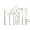 градински стол DKD Home Decor Fehér Fém 63,5 x 52 x 98 cm MOST 68294 HELYETT 43215 Ft-ért!