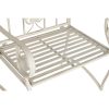 градински стол DKD Home Decor Fehér Fém 63,5 x 52 x 98 cm MOST 68294 HELYETT 43215 Ft-ért!