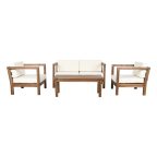   Asztal szett 3 fotellel DKD Home Decor 130 x 69 x 65 cm MOST 757536 HELYETT 576565 Ft-ért!