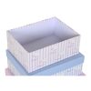 Halmozható Rendszerező Doboz Készlet DKD Home Decor Kék Rózsaszín Préselt Papír (43,5 x 33,5 x 15,5 cm) MOST 47001 HELYETT 21562 Ft-ért!