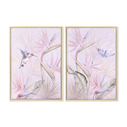 Kép DKD Home Decor 70 x 3,7 x 100 cm Trópusi (2 egység) MOST 93995 HELYETT 59478 Ft-ért!
