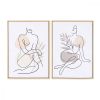 Kép DKD Home Decor 50 x 3,5 x 70 cm Absztrakt Skandináv (2 egység) MOST 60096 HELYETT 38031 Ft-ért!