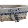 Kosár készlet DKD Home Decor 48 x 38 x 13 cm Poliészter Spirálok (5 egység) MOST 49585 HELYETT 29020 Ft-ért!