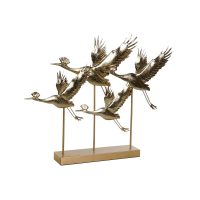   Dekoratív Figura DKD Home Decor Aranysàrga Madár 64 x 9 x 51 cm 64 x 8,6 x 51 cm MOST 43745 HELYETT 25605 Ft-ért!