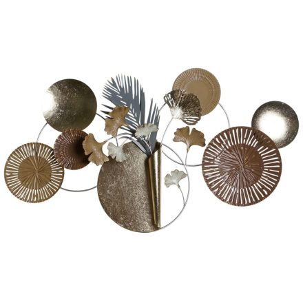 Dekoratív Figura DKD Home Decor 90 x 8,3 x 49 cm Szürke Aranysàrga Réz Körös MOST 36699 HELYETT 21479 Ft-ért!