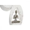 Dekoratív Figura DKD Home Decor 18 x 9 x 69 cm Barna Alumínium Fehér Mangófa Yoga MOST 39623 HELYETT 23191 Ft-ért!