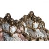 Dekoratív Figura DKD Home Decor 17 x 10,5 x 15,5 cm Rózsaszín Aranysàrga Fehér (2 egység) MOST 42941 HELYETT 25134 Ft-ért!