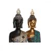 Dekoratív Figura DKD Home Decor 11,5 x 10 x 43,5 cm Aranysàrga Barna Buddha Türkizkék Keleti (2 egység) MOST 38849 HELYETT 22736 Ft-ért!