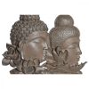 Dekoratív Figura DKD Home Decor 23 x 8 x 42 cm Fekete Barna Buddha Keleti (2 egység) MOST 46707 HELYETT 27333 Ft-ért!