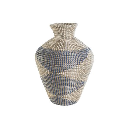 Váza DKD Home Decor Kék Természetes Mediterrán 35 x 35 x 50 cm MOST 54658 HELYETT 31988 Ft-ért!