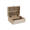 Ékszeres doboz DKD Home Decor 25,5 x 20 x 10,5 cm Természetes Mangófa (2 egység) MOST 36692 HELYETT 21471 Ft-ért!