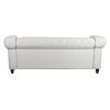 Kanapé DKD Home Decor Fehér Barna Krémszín Fa 209 x 84 x 76 cm MOST 486147 HELYETT 311808 Ft-ért!