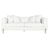 Kanapé DKD Home Decor Fehér Fém 205 x 85 x 73 cm MOST 475683 HELYETT 362043 Ft-ért!