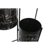 Kaspó DKD Home Decor Fekete Aranysàrga Fém Arc 22 x 22 x 93 cm MOST 46336 HELYETT 27118 Ft-ért!