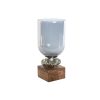 Gyertyatartó DKD Home Decor 16,5 x 16,5 x 38,5 cm Kristály Alumínium MOST 34371 HELYETT 20115 Ft-ért!
