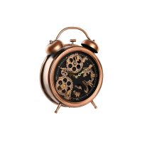   настолен часовник DKD Home Decor Többszínű Réz Kristály Vas Vintage 26 x 8 x 33,5 cm MOST 55161 HELYETT 32285 Ft-ért!
